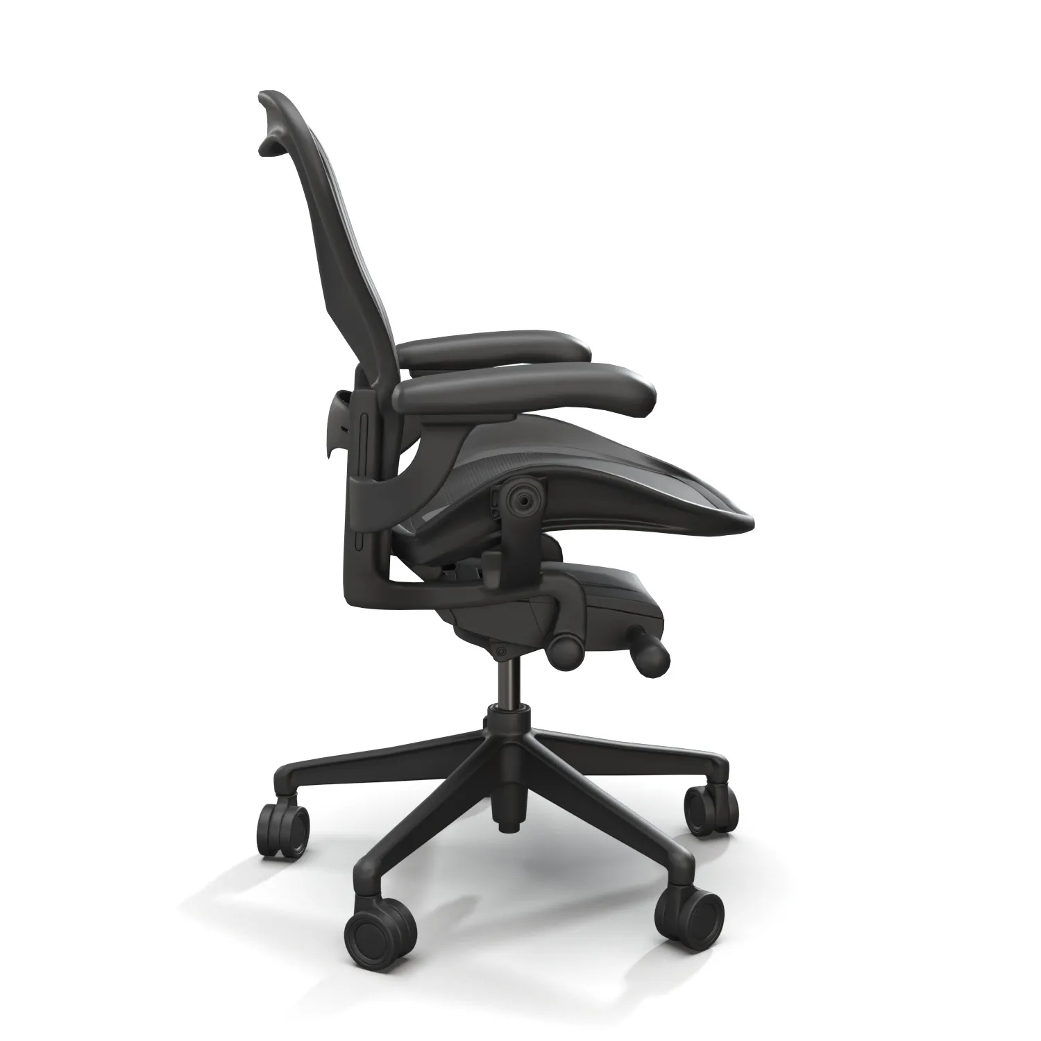 Herman Miller Aeron Chair PBR 3D Model_03